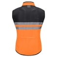 thumbnail image 3 of Vêtements de Cyclisme Homme Gilet Léger Doux Coupe-Vent Veste Sans Manches pour Voyage Randonnée Course Golf, 3 of 4