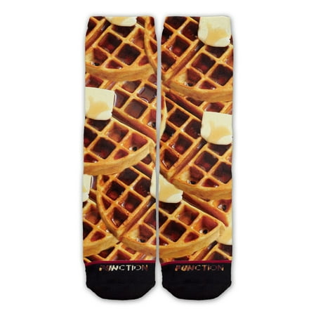Function - Waffles and Syrup Fashion Sock