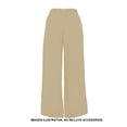 thumbnail image 2 of Pantalón George para Dama, Ancho con Pretina Paper Bag Beige T EG, 2 of 4