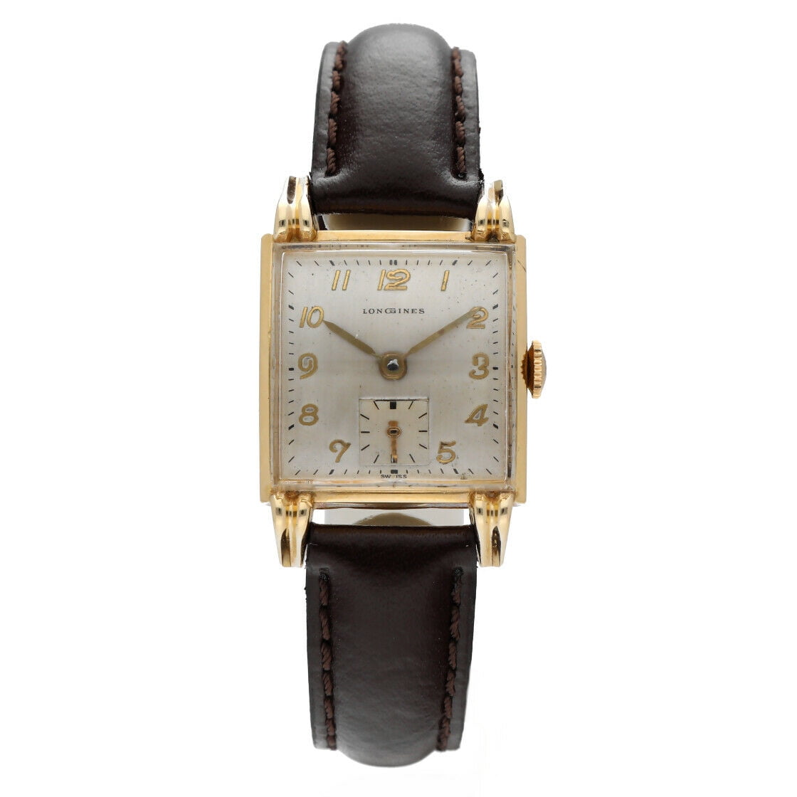 Longines 14k Yellow Gold Square 26mm 