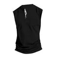 thumbnail image 4 of Men's Henley Tank Top – Sleeveless V-Neck Button-Up Muscle Tee with Pocket, Lightweight Linen Blend for Summer Beach & Gym, 4 of 4