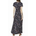 thumbnail image 2 of Sanctuary Clothing Womens Printed Maxi Dress, Blue, Small, 2 of 2
