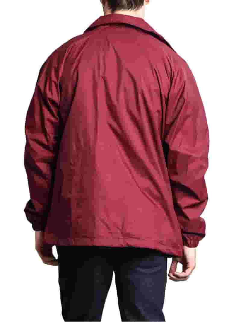 初売りセール Men's Medium - Burgundy - VOS Jacket Windbreaker Waterproof Clothing