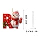 thumbnail image 3 of Adornos navideños de 26 letras | Colgantes acrílicos con símbolos navideños | Adornos colgantes bidimensionales de 8 cm para el árbol de Navidad y el hogar, 3 of 5