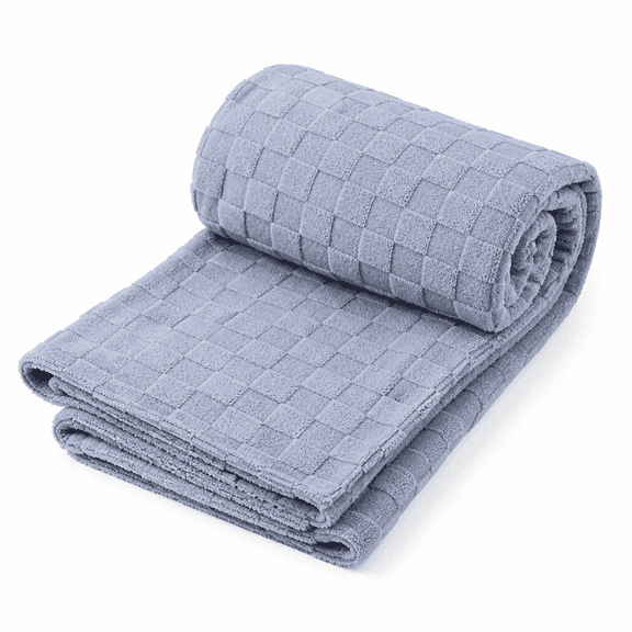 FURMORA Cotton Blankets Queen Size, Luxury Waffle Weave Super Soft Blanket, All Season Blankets & Throws, Breathable Full/Queen Size Blanket Cotton Blanket for Bed Thermal Blanket