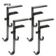 thumbnail image 4 of Matsuzay 4 pack/lote elegante soporte de media navideña para marco de puerta fácil instalación ahorro de espacio elegante Kits de decoración para fiestas, 4 of 6