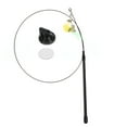 thumbnail image 2 of Interactive Cat Wand Toy, Fun Handheld Feather Teaser Wand With Suction Cup For Indoor Play, Keep Your Cat Entertained And Active, 2 of 8