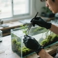 thumbnail image 2 of Kit d'Outils pour Aquarium 38cm Pinces en Acier Inoxydable Grattoir & Ciseaux pour Réservoir Facile, 2 of 4