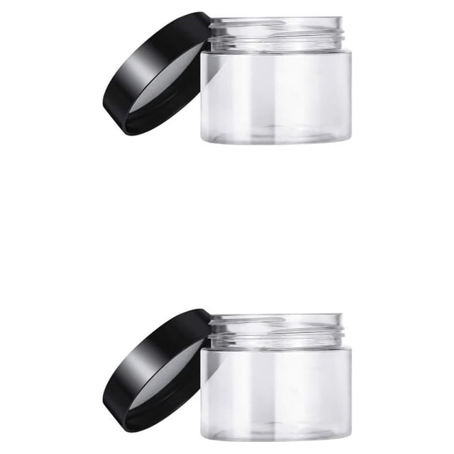 Ounissouiy Tarro de crema facial DIY, soporte de almacenamiento de botellas, contenedores vacíos para subpaquetes, sellado de envases cosméticos tipo 4 2Conjunto