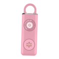 thumbnail image 3 of Alarma de seguridad personal Luz estroboscópica Luz LED recargable por USB Portátil con LED Rosa, 3 of 9