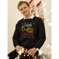 thumbnail image 2 of Shine Brighter Than Rudolph Sweatshirt Men -Smartprints Designs, Male 5X-Large, 2 of 4