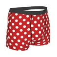 thumbnail image 3 of Bingfone Red Polka Dot Men'S Underwear - Casual Stretch Boxer Briefs-Xx-Large, 3 of 9