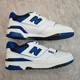 thumbnail image 5 of New Balance 550 Sneakers Mens 10.5 White Royal Blue Streetwear Low Top Shoes, 5 of 5