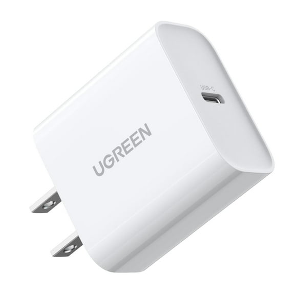 UGREEN 20W USB C Charger, Compatible with iPhone 16/15/14/13/12 Pro Max/XS/Max/XR/X/8/8 Plus, White