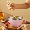 thumbnail image 6 of Straw Small Size Rice Bowl, Soup Bowl, Scald Bowl, Lightweight & Durable, Stylish Design, For Learning Group & Household Use, Ideal for Soaking, Kitchen Tableware, Multi-Purpose Dining UKHBMC, 6 of 9