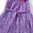 thumbnail image 3 of Aolyty Little Girls Princess Dress Snowflake Pattern Performance Costume 4T, 3 of 6