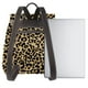 thumbnail image 3 of Fotbe Leopard Print Mochila Bolso con Estampado para Mujer, Mochila Antirrobo de Nylon Impermeable, Bolsa Ligera de Hombro, 3 of 4