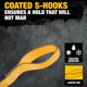 thumbnail image 5 of Correas de amarre DEWALT DXBC90045 negro/amarillo, 3 m, 500 kg, paquete de 2, 5 of 8