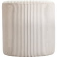thumbnail image 6 of Meridian Furniture Roy Beige Ottoman/Stool, 6 of 7