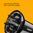 thumbnail image 4 of Conair Universal Volumizing Diffuser Attachment for Hair Dryer, For 1.75" to 2.3" Nozzles, 4 of 7