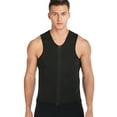 thumbnail image 1 of SAYFUT Men Waist Trainer Vest Neoprene Corset Body Shaper Zipper Sauna Sweat Tank Top Workout Shirt for Weight Loss, 1 of 7