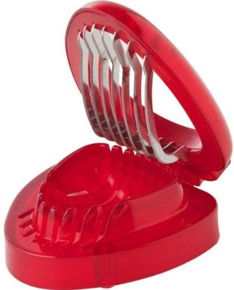Joie Simply Slice Strawberry Slicer, Pack of 1, Red