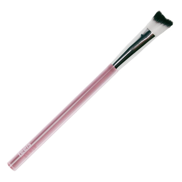 Feels Lash Cleaning Brush Extensiones de pestañas Champú Cepillo Suave Curvado Limpieza Esponjosa (1 paquete Rosa)