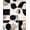 Gray, Pattern 5, variant on ODIKA 4' x 6' Machine Washable Non-Slip Area Rug, Geometric Zigzag High Traffic Rug, Gray, 247098