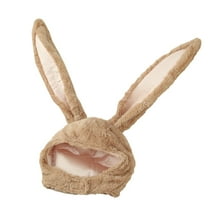 TEHAUX Brown Plush Party Hat Comfortable and Soft for Holiday Events, Birthday Parties, and Festive Decorations