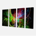 thumbnail image 2 of Design Abstrait Fractal Multicolore - Impression sur Toile Abstraite, 2 of 3