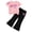 A220-Girl Summer T Shirt Set-J, variant on Toddler Kids Baby Boys Girls 2 Piece Tracksuit Summer Outfits Solid Short Sleeve T Shirt With Shorts Set T-Shirt Elastic Waist Shorts Set Cartoon Print Summer 2pcs Set Dailywear Set 2-3 Years
