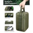 thumbnail image 4 of Neceser TACTICISM Dry Wet Separate Travel Green para hombre, 4 of 7