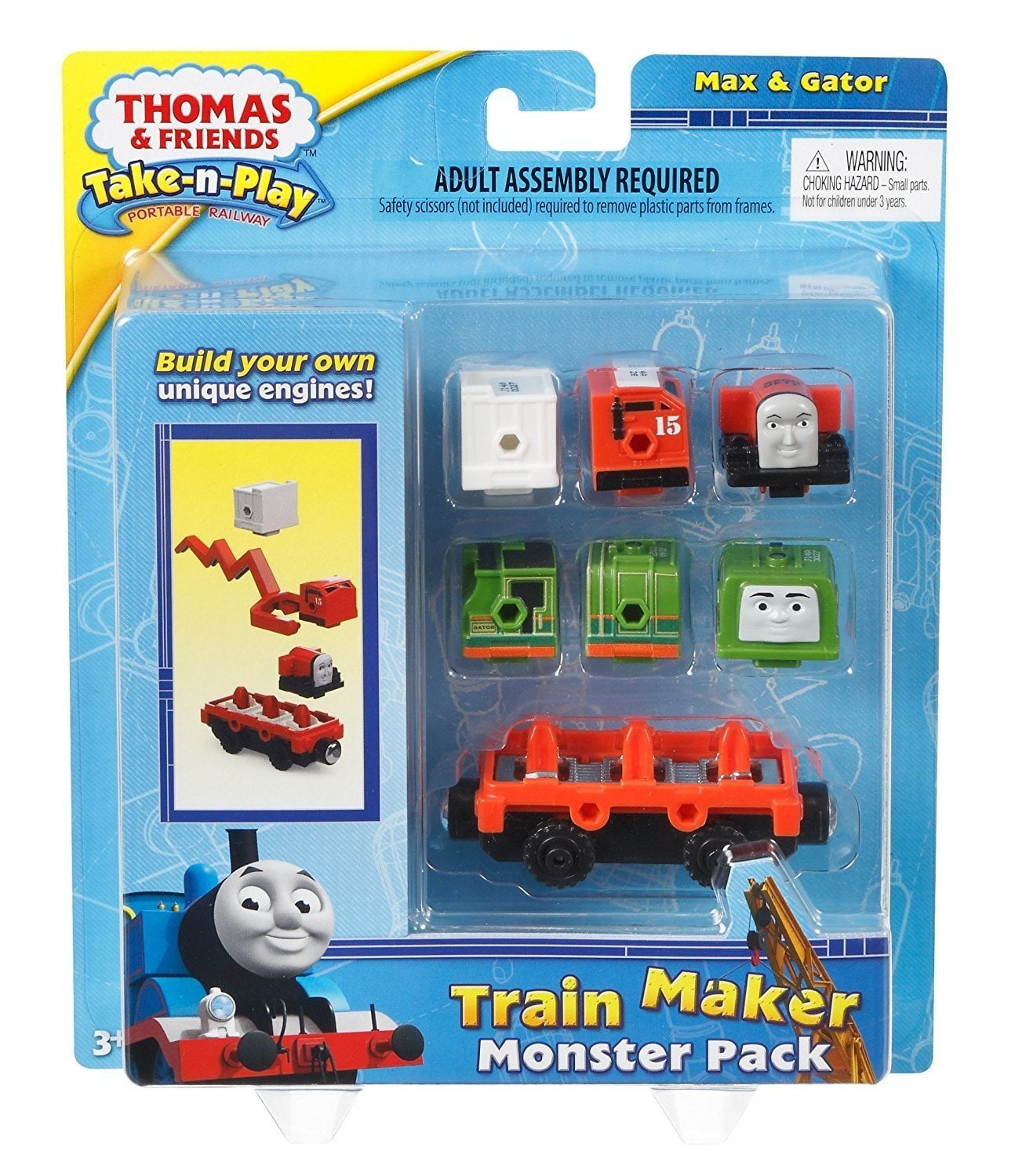 Fisher-Price Thomas The Train Take-n-Play Engine Monster ...
