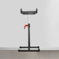 thumbnail image 4 of VEVOR 2-Pack Adjustable Roller Stands 250 lbs Capacity Height 27"-43" for Woodworking, 4 of 11