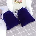 thumbnail image 3 of Drawstring Velvet Bag Jewelry Baggies Pouches Jewellery Bags Organza Gift 50 Pcs, 3 of 5