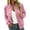 Pink-15, variant on Perfectbot Women's Bomber Jacket, Waterproof Windproof Lightweight Full Zip Casual Fall Outwear