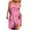 Pink, variant on Xixinqiwan No Boundaries Women Dress Plus Size,Women's Summer Casual Dress Printed Sleeveless V-Neck Dress,2025 Floral Printed Dress Vacation Outfits