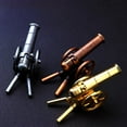 thumbnail image 2 of Vintage Solid,Brass Field Cannon Great Display- K4G3, 2 of 7