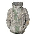 thumbnail image 3 of Maplenight Camo Hoodies for Women Men Maple Leaf Graphic Hooded Sweatshirt Fleece Pullover Sweatshirts Long Sleeve Tops with Pocket, 3 of 6