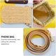 thumbnail image 2 of EeaseMX bolso diagonal elaborado, elegante bolso de mano, hermoso bolso de hombro (beige), 2 of 7