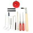 thumbnail image 3 of Piano Tuning Maintenance Tool Kit, 13Pcs Piano Tuner Tool Kit, With Firm Handle Easy To Carry For Piano Professional Piano Maintenance Staff, 3 of 8