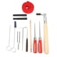 thumbnail image 5 of Kit de herramientas de mantenimiento de afinación de piano, 13 piezas Kit de herramientas de mantenimiento de afinación de piano Kit de herramientas de reparación de piano creado magistralmente, 5 of 8