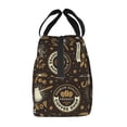 thumbnail image 2 of Lsque coffee shop house Pattern Lunch Bag Women/Men Insulated Lunch Box,Small Leakproof Cooler Food Lunch Containers Reusable High Capacity Lunch Tote Bags, 2 of 6