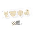 thumbnail image 4 of Accesorios para tableros ocupados, juguete de habilidad de aprendizaje para niños pequeños, juguete Montessori cognitivo para niños pequeños de 3, 4 y , Coincidencia Coincidencia de formas Sunnimix tablero ocupado, 4 of 8