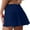 Navy, variant on Women's Breathable Fitness Skirt For Yoga Running And Sports With Pocket And Under Short Versatile Summer Athletic Skirt For Active Beautiful Stylish Women's Skirt