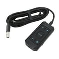 thumbnail image 1 of Tarjeta De Sonido Externa 7.1 USB, Transmisión De Sonido Clara Sonido Envolvente Realista Tarjeta De Sonido USB 7.1 Chip De Alto Rendimiento Portátil Para Escritorio, 1 of 7