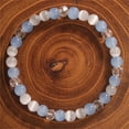 thumbnail image 5 of Wealth Bracelet for Men & Women - Pyrite, Green Aventurine, Tiger Eye & Citrine Stone Bracelet for Abundance, Prosperity, Anxiety Relief & Spiritual Healing - Stretch Bead Pulseras, 5 of 5