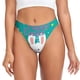 thumbnail image 1 of Balery Happy easter Tangas de Algodón para Mujer con Estampado – Ropa Interior Sexy, Transpirable, G-string-X-Large, 1 of 6
