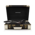 thumbnail image 2 of Crosley Executive Deluxe USB Bluetooth Portable Suitcase Record Player with 3-speed Turntable - Red - CR6019D-RE, 2 of 3