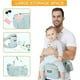 thumbnail image 3 of BRILLAR Portabebés ergonómico ajustable con asiento para la cadera: algodón ligero y transpirable, perfecto para bebés y niños pequeños (3,5-25 kg), 3-48 meses, 3 of 5